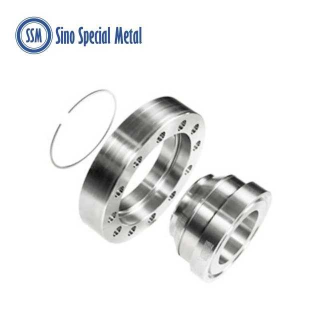 Flange de anel giratório com acabamento serrilhado em espiral ASTM B564 UNS N10665 Hastelloy B2